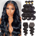 Body Wave Bundles With 5x5 HD Closure